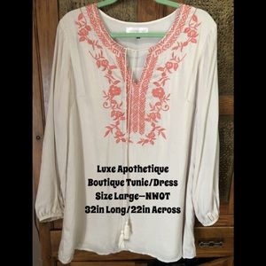 Luxe Brand Shirt/Dress